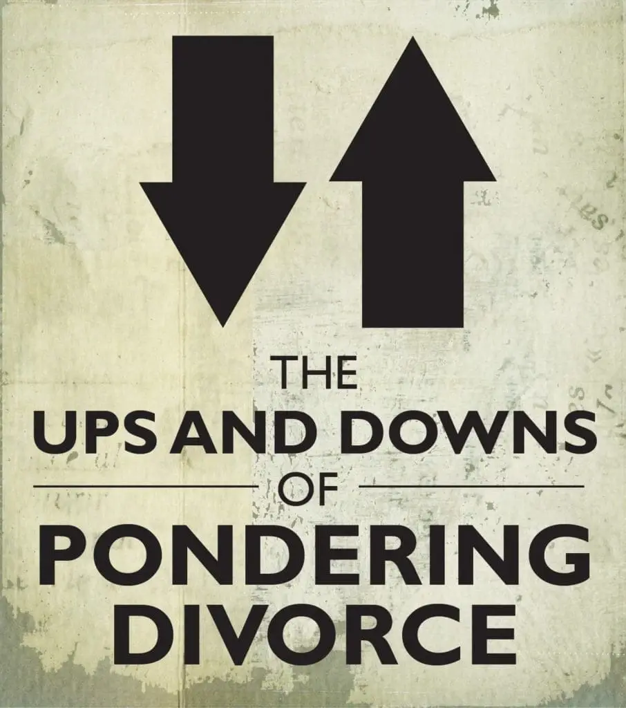 Pros and cons of divorce